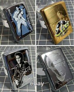 Elvis Presley Zippo Lighter Collection RARE 2000 Unused Unfired Sealed AA-31