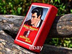 Elvis Presley Zippo Lighter Jailhouse Rock The King Movie Poster Rare