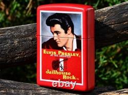 Elvis Presley Zippo Lighter Jailhouse Rock The King Movie Poster Rare