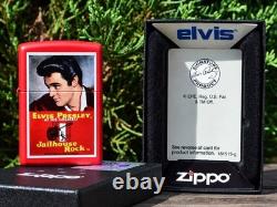 Elvis Presley Zippo Lighter Jailhouse Rock The King Movie Poster Rare