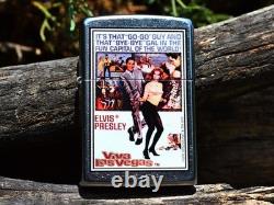 Elvis Presley Zippo Lighter Viva Las Vegas The King Movie Poster Rare