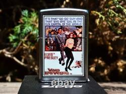 Elvis Presley Zippo Lighter Viva Las Vegas The King Movie Poster Rare