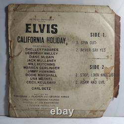 Elvis Presley /california Holiday /spin Out / Thailand Ep 45 Thai Rare Listen