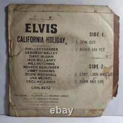 Elvis Presley /california Holiday /spin Out / Thailand Ep 45 Thai Rare Listen