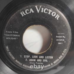 Elvis Presley /california Holiday /spin Out / Thailand Ep 45 Thai Rare Listen