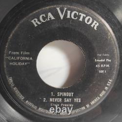 Elvis Presley /california Holiday /spin Out / Thailand Ep 45 Thai Rare Listen