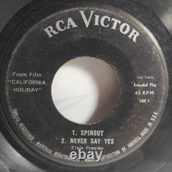 Elvis Presley /california Holiday /spin Out / Thailand Ep 45 Thai Rare Listen