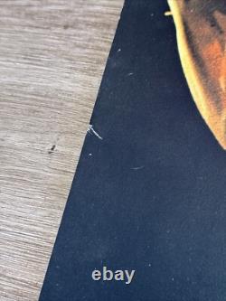 Elvis Presley concert poster 1972 Red Lion Suit 22 x 28 All Star Shows Rare