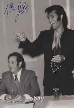 Elvis Presley esposito new leader in las vegas rare book signed photo