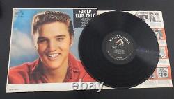 Elvis Presley-for Lp Fans Only-rare Lp