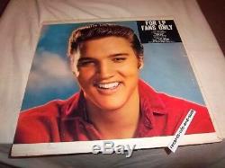 Elvis Presley-for Lp Fans Only-rare Misprint Cover Vg/vg+ Vinyl Record Album Lp