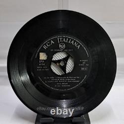 Elvis Presley /jailhouse Rock /i Want To Be Free / Italy Ep 45 Rca Italiana Rare