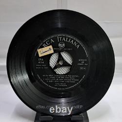Elvis Presley /jailhouse Rock /i Want To Be Free / Italy Ep 45 Rca Italiana Rare