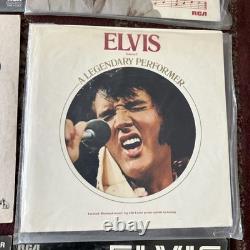 Elvis Presley lot 21 LPs Vinyl Rare Moody blue flaming Star