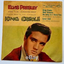 Elvis Presley-mega Rare Ep From Chile, Impossible To Find