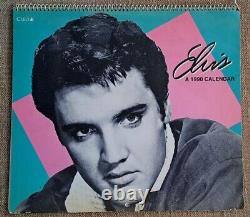 Elvis Presley memorabilia extremely rare 1990 Calendar
