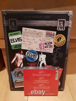 Elvis Presley on the road with elvis ultra rare book + cd set new FTD CD