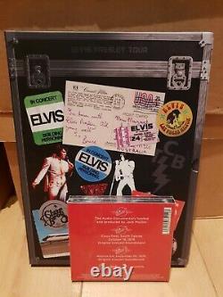 Elvis Presley on the road with elvis ultra rare book + cd set new FTD CD