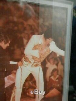 Elvis Presley rare signed concert photo