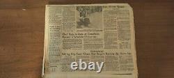 Elvis Presley's Death Newspaper Memphis Press-scimitar Rare Home Edition