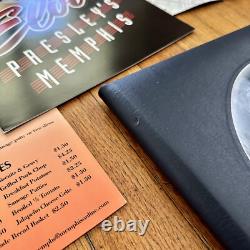 Elvis Presley's Memphis 126 Beale St Restaurant Menu Folder Set w Inserts Rare