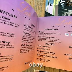 Elvis Presley's Memphis 126 Beale St Restaurant Menu Folder Set w Inserts Rare