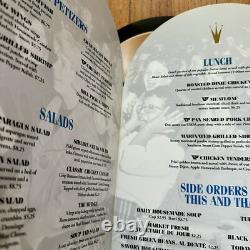 Elvis Presley's Memphis 126 Beale St Restaurant Menu Folder Set w Inserts Rare