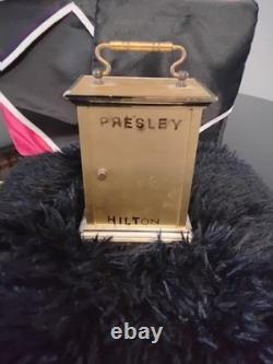 Elvis Presley's Personal International Hotel Room Clock, Stein & Pepsi Cups RARE