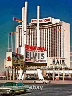 Elvis Presley's Personal International Hotel Room Clock, Stein & Pepsi Cups RARE