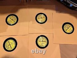 Elvis Presley set of 5 sun 78RPM brand new mint rare repro set