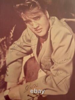 Elvis Presley signed 8x10 Color Photograph JSA LOA d1977 Rare Unpersonalized X22