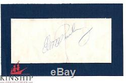 Elvis Presley signed cut JSA LOA Rare Auto d. 1977 Matted Bold Z394