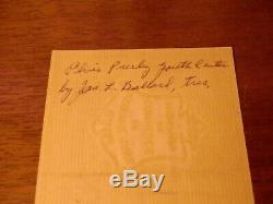Elvis Presley signed graceland archives check rare