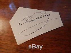 Elvis Presley signed vintage signature very rare
