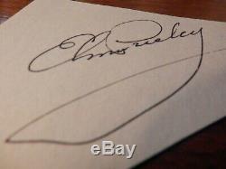 Elvis Presley signed vintage signature very rare