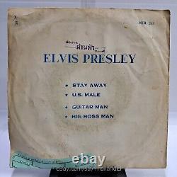 Elvis Presley /stay Away /guitar Man / Thailand Ep 45 Thai Rare