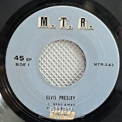 Elvis Presley /stay Away /guitar Man / Thailand Ep 45 Thai Rare