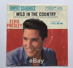 Elvis Presley-uber Uber Rare Compact 33 Wild In The Countrmint Minus