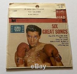 Elvis Presley-very Rare 100% Original Still Sealed Kid Galahad USA Ep