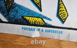 Elvis Presley vintage Blacklight Poster 23x35 John Lykes Rare