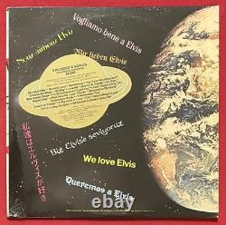 Elvis Presleyaloha Via Satellite Quad 2 Lp Mint Sealed Orig Rare Saturn Sticker