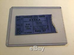 Elvis RARE Lakeland 1976 Concert Ticket Stub
