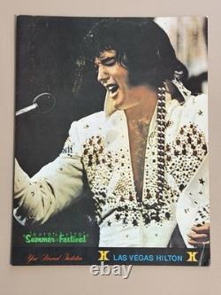 Elvis Rare Opening Night 1974 Las Vegas Hilton Invite / Direct From Memphis