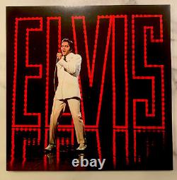 Elvis TV Special ULTRA RARE 50th anniversary red withblack swirl 2018 500 copy