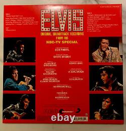 Elvis TV Special ULTRA RARE 50th anniversary red withblack swirl 2018 500 copy