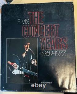 Elvis The Concert Years 1969-1977 by Stein Erik Skar (1997) Very Rare OOP Book