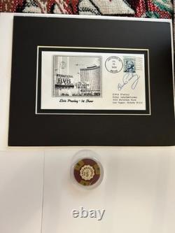 Elvis first show casino memorabilia & rare $5 international chip