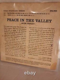 Elvis peace in the valley -vinyl 45EP (1959) EPA-5121 RARE(Maroon label) RCA