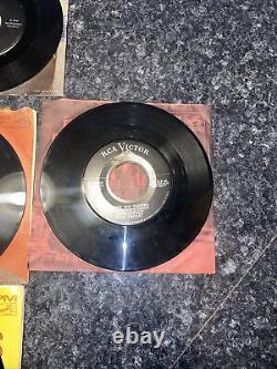 Elvis presley 45 rpm rca records (10 total) RARE