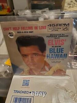 Elvis presley Rare Lot Of 6 Records